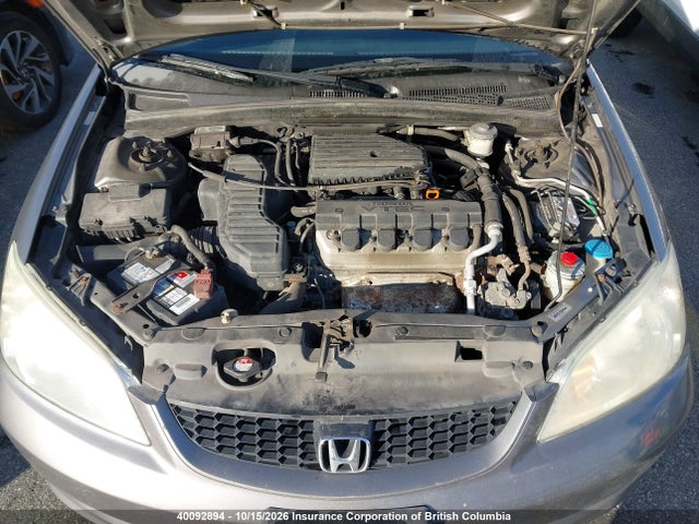 2005 Honda Civic მანქანა იყიდება აუქციონზე, vin: 1HGEM22905L810995, აუქციონის ნომერი: 40092894