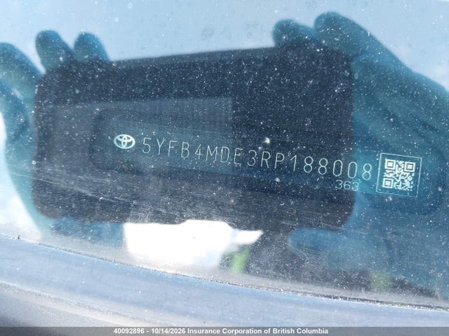 5YFB4MDE3RP188008 Toyota COROLLA LE