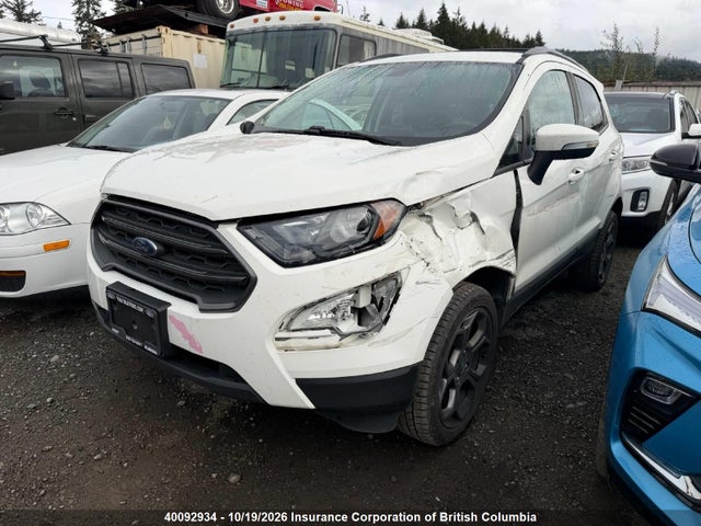 Продаж на аукціоні авто 2018 Ford Ecosport Ses, vin: MAJ6P1CLXJC231060, номер лоту: 40092934