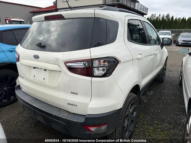 Продаж на аукціоні авто 2018 Ford Ecosport Ses, vin: MAJ6P1CLXJC231060, номер лоту: 40092934
