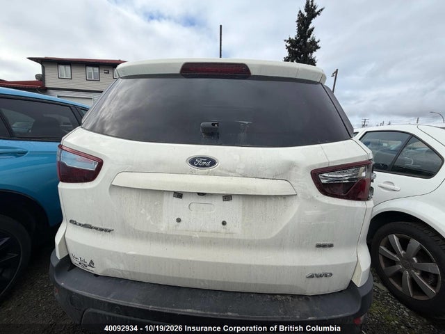 Продаж на аукціоні авто 2018 Ford Ecosport Ses, vin: MAJ6P1CLXJC231060, номер лоту: 40092934