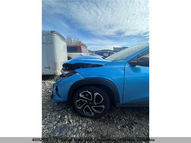 2025 Chevrolet Trax მანქანა იყიდება აუქციონზე, vin: KL77LJE27SC058644, აუქციონის ნომერი: 40092939
