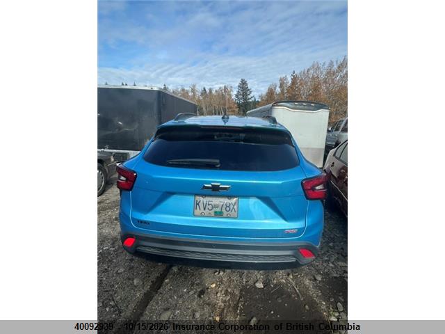 2025 Chevrolet Trax მანქანა იყიდება აუქციონზე, vin: KL77LJE27SC058644, აუქციონის ნომერი: 40092939