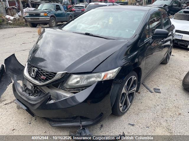 Honda Civic 2014 2HGFB6E50EH201140 Image 2