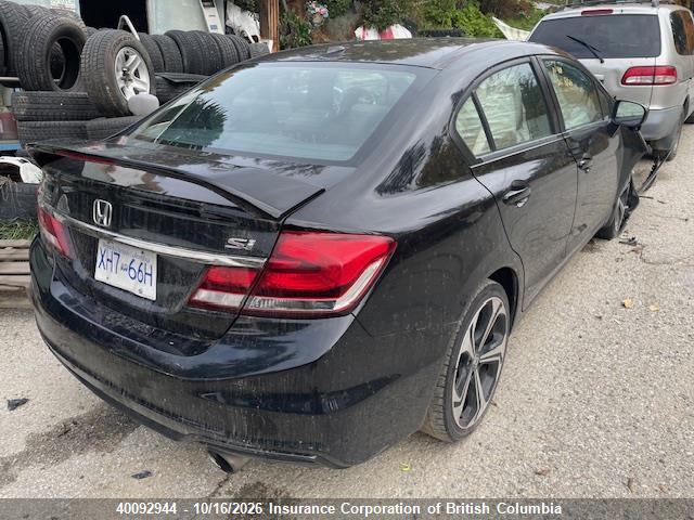Honda Civic 2014 2HGFB6E50EH201140 Image 4