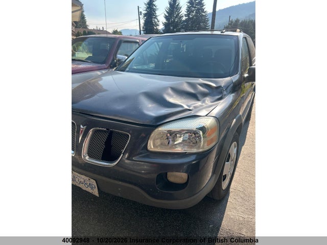 40092948 :رقم المزاد ، 1GMDU23168D177058 vin ، 2008 Pontiac Montana Sv6 مزاد بيع