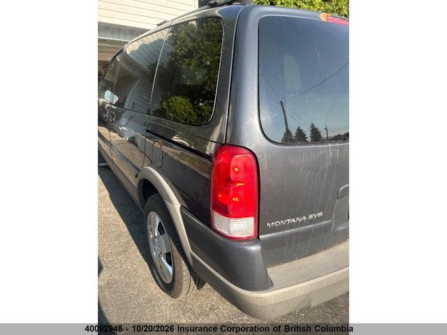 40092948 :رقم المزاد ، 1GMDU23168D177058 vin ، 2008 Pontiac Montana Sv6 مزاد بيع
