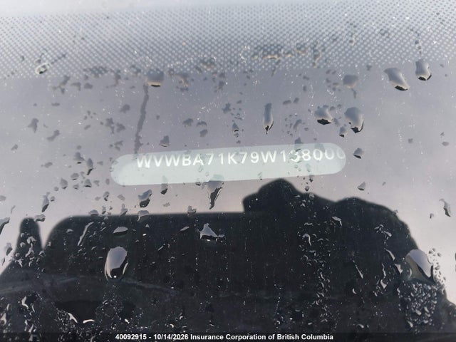 Aukcja sprzedaży 2009 Volkswagen Rabbit, vin: WVWBA71K79W138000, numer aukcji: 40092915