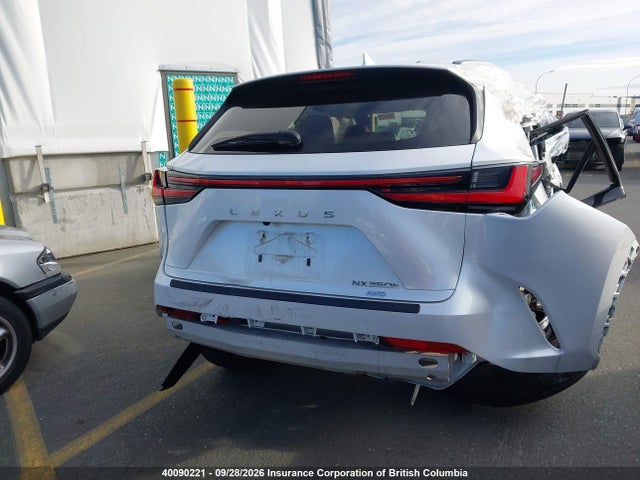 2022 Lexus Nx 350h 350h მანქანა იყიდება აუქციონზე, vin: JTJGKCEZ3N5002253, აუქციონის ნომერი: 40090221