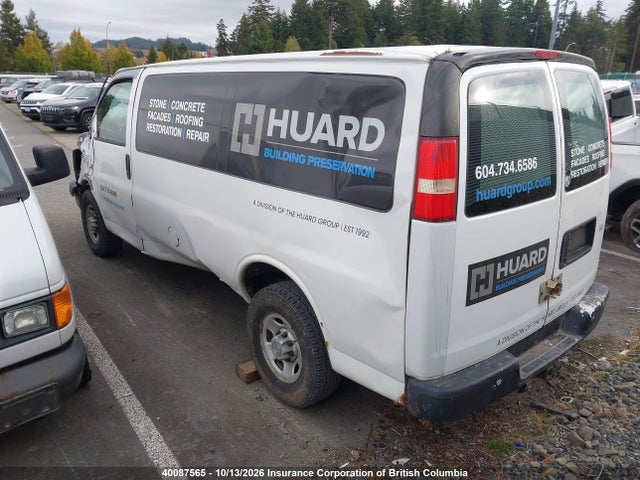 2009 Chevrolet Express G2500 მანქანა იყიდება აუქციონზე, vin: 1GCGG25C091161903, აუქციონის ნომერი: 40087565
