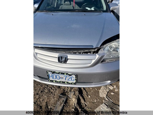 2003 Honda Civic მანქანა იყიდება აუქციონზე, vin: 2HGES16873H906523, აუქციონის ნომერი: 40092989
