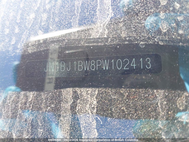 2023 Nissan Qashqai Sv მანქანა იყიდება აუქციონზე, vin: JN1BJ1BW8PW102413, აუქციონის ნომერი: 40089068