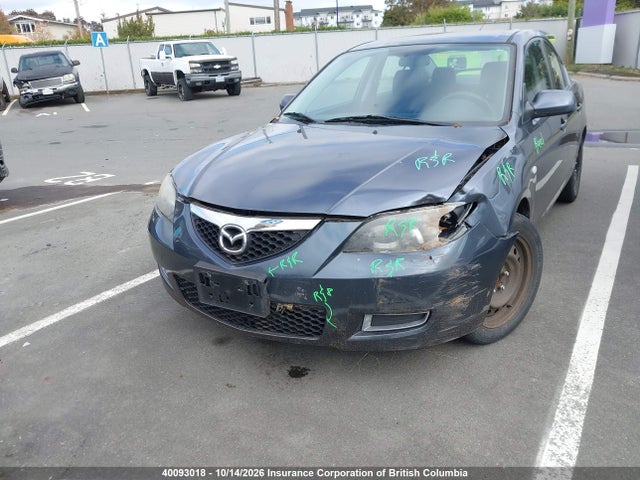 Aukcja sprzedaży 2008 Mazda Mazda3 Gs/gx, vin: JM1BK32F781109969, numer aukcji: 40093018