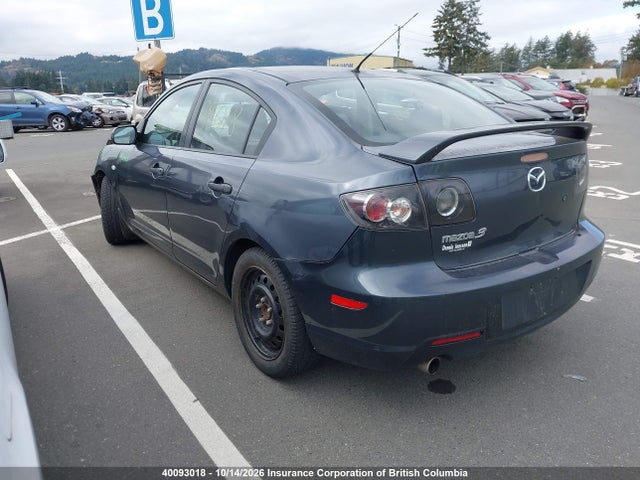 Aukcja sprzedaży 2008 Mazda Mazda3 Gs/gx, vin: JM1BK32F781109969, numer aukcji: 40093018