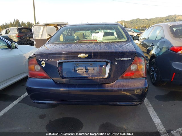 Aukcja sprzedaży 2004 Chevrolet Epica, vin: KL1VB52L54B117529, numer aukcji: 40093051