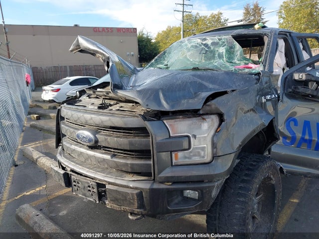 40091297 :رقم المزاد ، 1FTEW1EG4HFC10030 vin ، 2017 Ford F150 Supercrew مزاد بيع