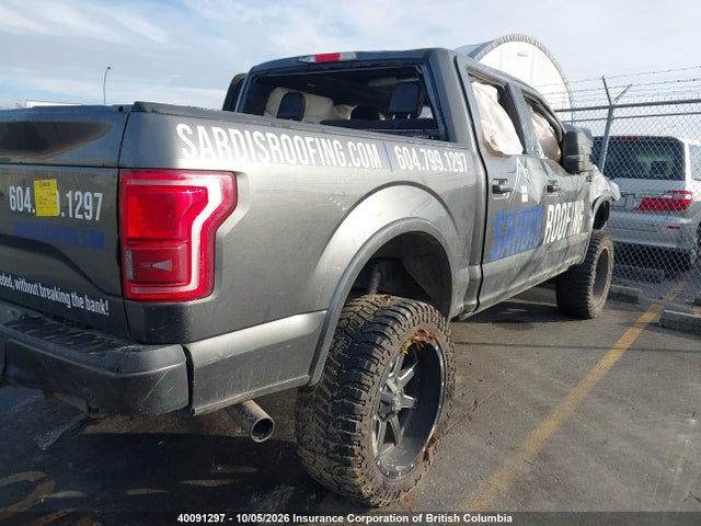 40091297 :رقم المزاد ، 1FTEW1EG4HFC10030 vin ، 2017 Ford F150 Supercrew مزاد بيع