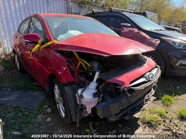 Продаж на аукціоні авто 2012 Hyundai Accent Gls/gs/se, vin: KMHCU4AE0CU209136, номер лоту: 40093087