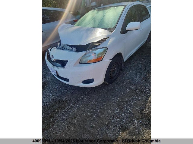 40093091 :رقم المزاد ، JTDBT9K36A1366276 vin ، 2010 Toyota Yaris مزاد بيع