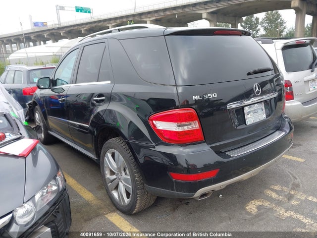 Продажа на аукционе авто 2010 Mercedes-benz Ml 350 4matic, vin: 4JGBB8GB7AA550795, номер лота: 40091659