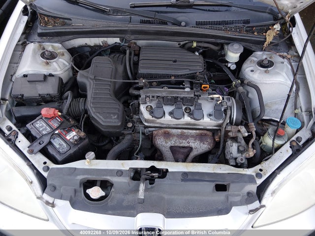 2002 Honda Civic Dx მანქანა იყიდება აუქციონზე, vin: 1HGEM22162L809002, აუქციონის ნომერი: 40092268