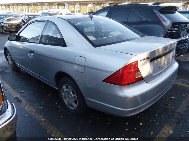 2002 Honda Civic Dx მანქანა იყიდება აუქციონზე, vin: 1HGEM22162L809002, აუქციონის ნომერი: 40092268
