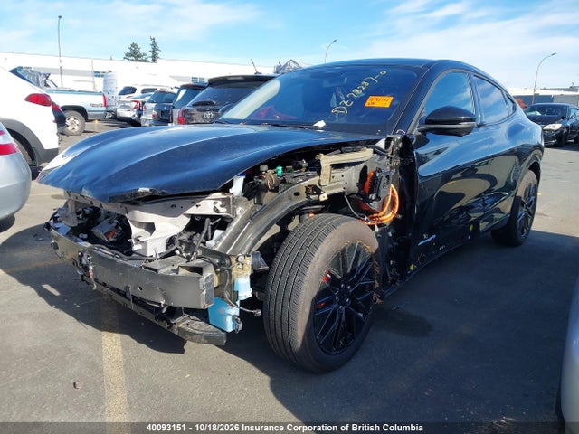 2025 Ford Mustang Mach-e Premium მანქანა იყიდება აუქციონზე, vin: 3FMTK3SU2SMA58891, აუქციონის ნომერი: 40093151