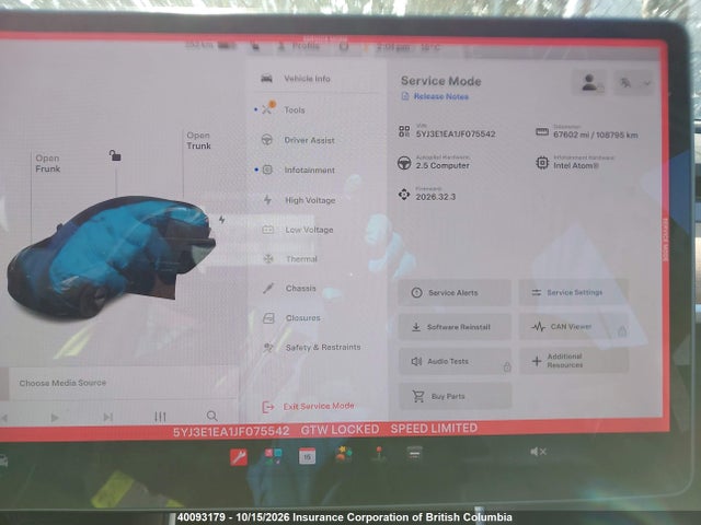 Продажа на аукционе авто 2018 Tesla Model 3 Long Range/mid Range, vin: 5YJ3E1EA1JF075542, номер лота: 40093179