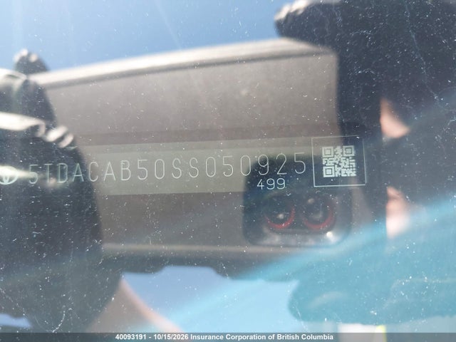5TDACAB50SS050925 Toyota Grand Highlander Hybrid Xle
