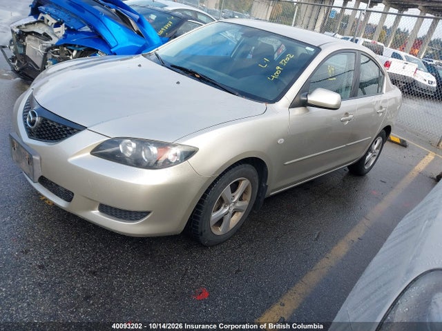 Продажа на аукционе авто 2005 Mazda 3 I, vin: JM1BK12F651297433, номер лота: 40093202