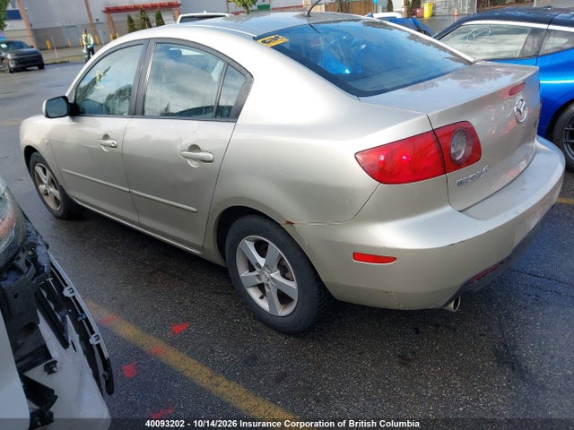 Продажа на аукционе авто 2005 Mazda 3 I, vin: JM1BK12F651297433, номер лота: 40093202