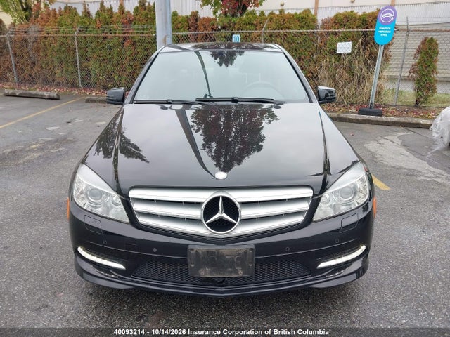 40093214 :رقم المزاد ، WDDGF8BB3BF588220 vin ، 2011 Mercedes-benz C 300 4matic مزاد بيع