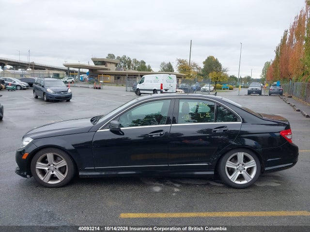 40093214 :رقم المزاد ، WDDGF8BB3BF588220 vin ، 2011 Mercedes-benz C 300 4matic مزاد بيع
