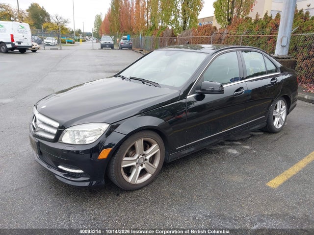 40093214 :رقم المزاد ، WDDGF8BB3BF588220 vin ، 2011 Mercedes-benz C 300 4matic مزاد بيع