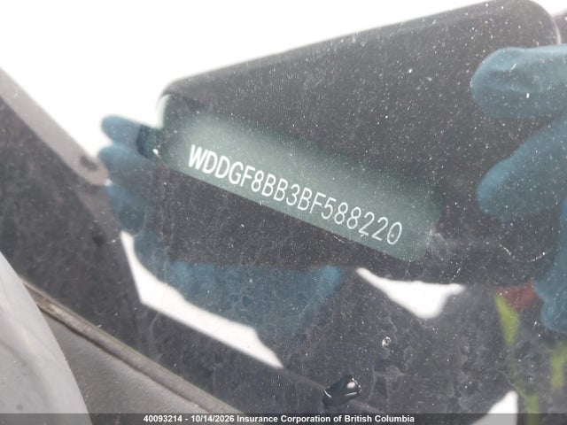 40093214 :رقم المزاد ، WDDGF8BB3BF588220 vin ، 2011 Mercedes-benz C 300 4matic مزاد بيع