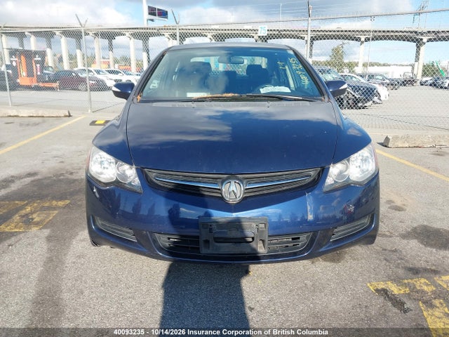 40093235 :رقم المزاد ، 2HHFD56796H201526 vin ، 2006 Acura Csx مزاد بيع