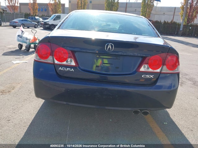 40093235 :رقم المزاد ، 2HHFD56796H201526 vin ، 2006 Acura Csx مزاد بيع