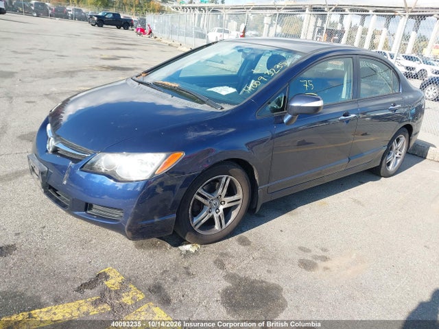 40093235 :رقم المزاد ، 2HHFD56796H201526 vin ، 2006 Acura Csx مزاد بيع
