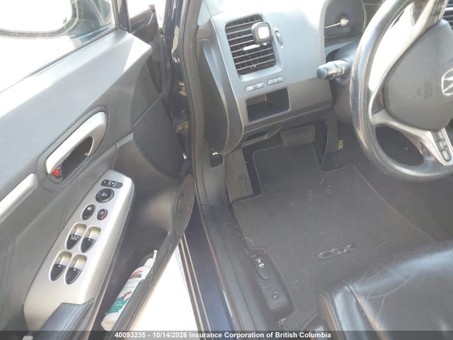 40093235 :رقم المزاد ، 2HHFD56796H201526 vin ، 2006 Acura Csx مزاد بيع