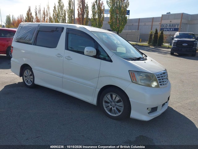 40093236 :رقم المزاد ، ANH150022859 vin ، 2004 Toyota Alphard مزاد بيع