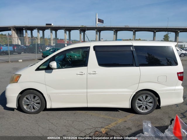 Продажа на аукционе авто 2004 Toyota Alphard, vin: ANH150022859, номер лота: 40093236