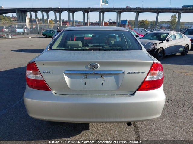 Aukcja sprzedaży 2003 Toyota Camry, vin: JTDBE32KX30172583, numer aukcji: 40093237