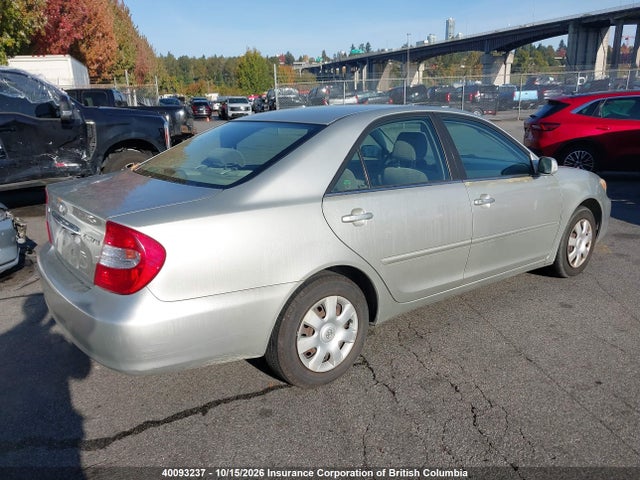 Aukcja sprzedaży 2003 Toyota Camry, vin: JTDBE32KX30172583, numer aukcji: 40093237