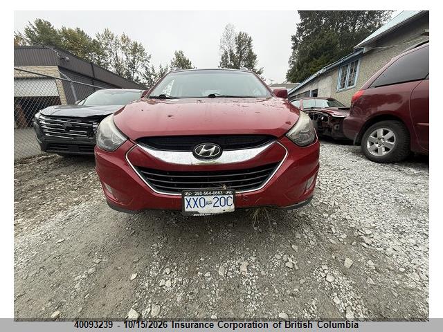 40093239 :رقم المزاد ، KM8JUCAG0EU939215 vin ، 2014 Hyundai Tucson Gls/limited/se مزاد بيع