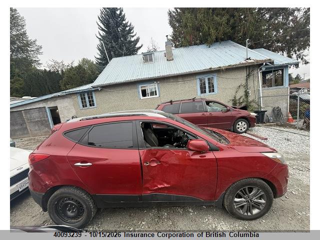 40093239 :رقم المزاد ، KM8JUCAG0EU939215 vin ، 2014 Hyundai Tucson Gls/limited/se مزاد بيع