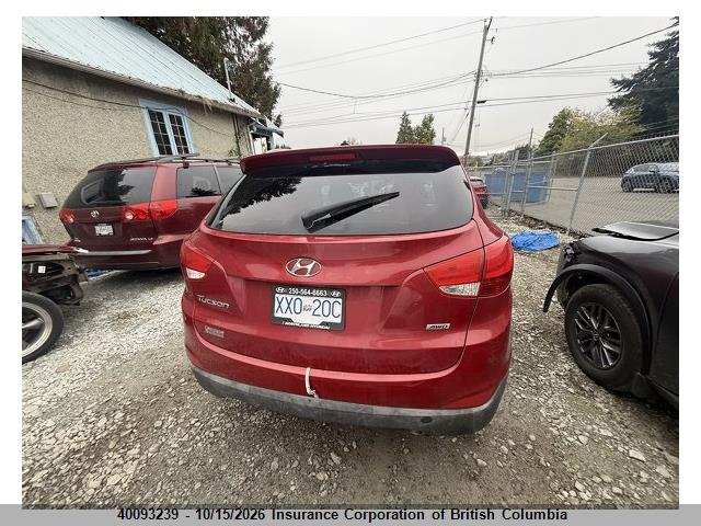 40093239 :رقم المزاد ، KM8JUCAG0EU939215 vin ، 2014 Hyundai Tucson Gls/limited/se مزاد بيع