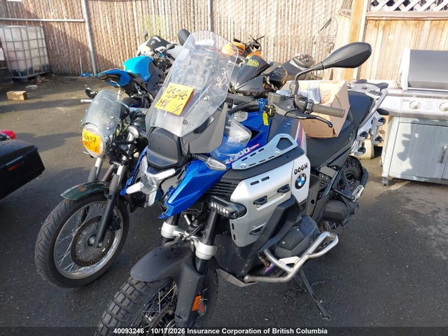 40093246 :رقم المزاد ، WB10M3301S6K59336 vin ، 2025 Bmw R 1300 Gs Adventure مزاد بيع