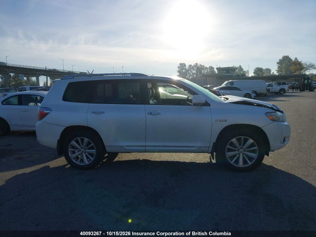 2009 Toyota Highlander Hybrid Hybrid მანქანა იყიდება აუქციონზე, vin: JTEEW41A592032572, აუქციონის ნომერი: 40093267