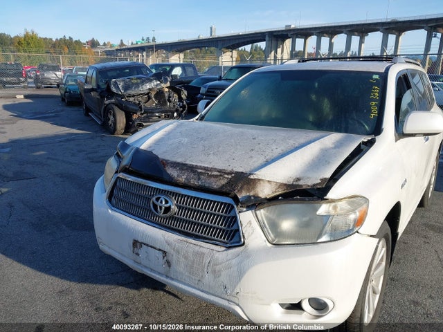 2009 Toyota Highlander Hybrid Hybrid მანქანა იყიდება აუქციონზე, vin: JTEEW41A592032572, აუქციონის ნომერი: 40093267