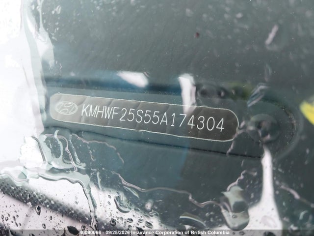 Aukcja sprzedaży 2005 Hyundai Sonata Gl, vin: KMHWF25S55A174304, numer aukcji: 40090066